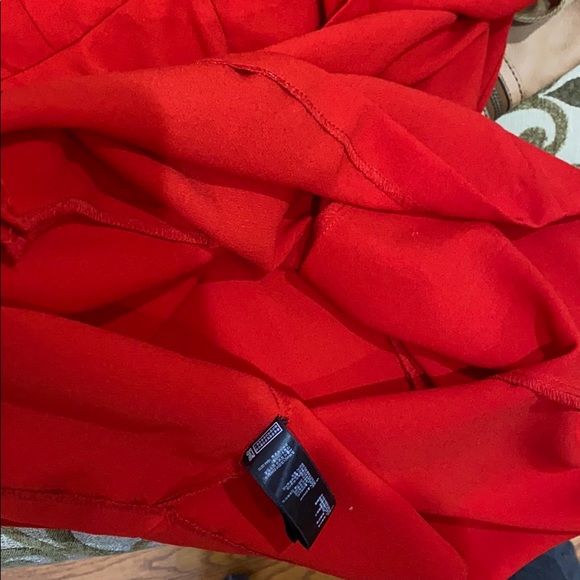 Forever 21 bright red dress sz L nwt $25 nice - Picture 10 of 10